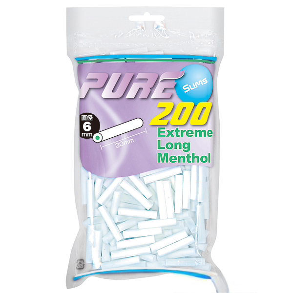 PURE滤嘴细支超长款薄荷味6 mm*30 mm