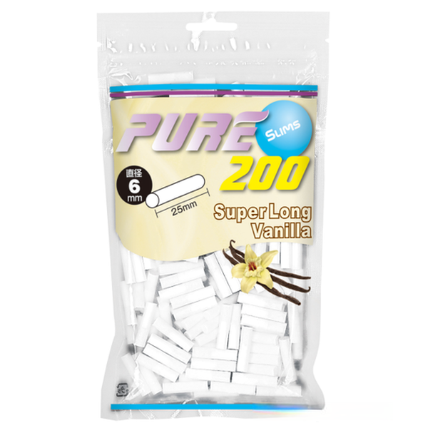 PURE滤嘴细支加长香草味6 mm*25 mm