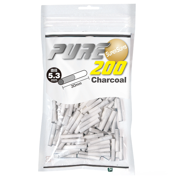 PURE滤嘴超细款活性炭5.3 mm*30 mm
