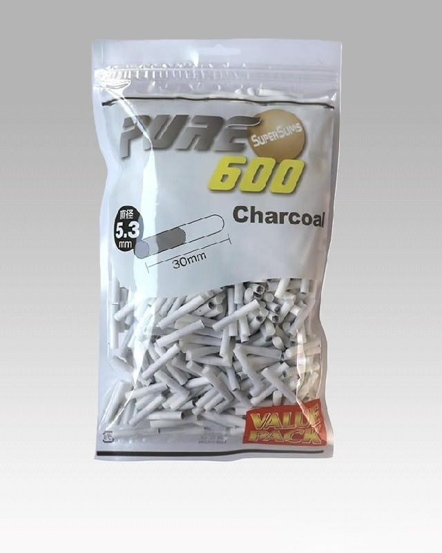 PURE滤嘴超细款活性炭5.3 mm*30mm大包装